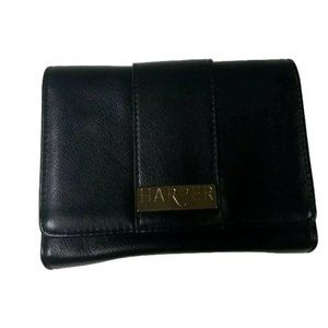 Francesca's Harper Black Clutch Bag Mini Crossbody 6.5. x 4.75 New Faux Leather